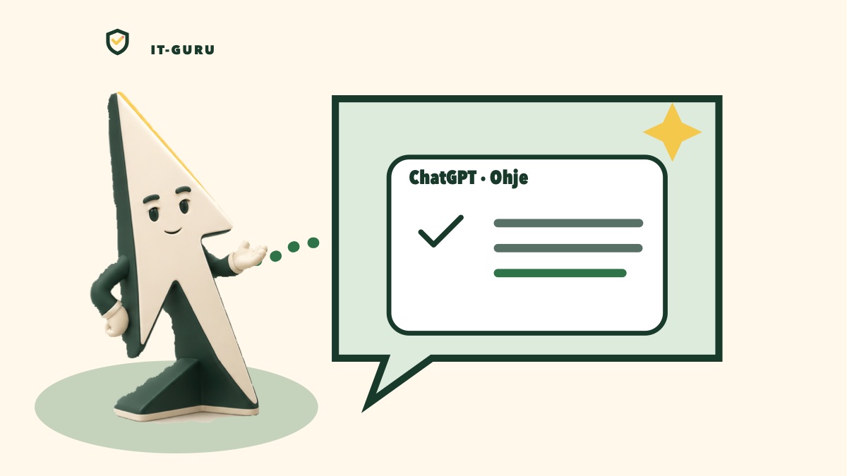 ChatGPT auttaa tekstien kirjoittamisessa