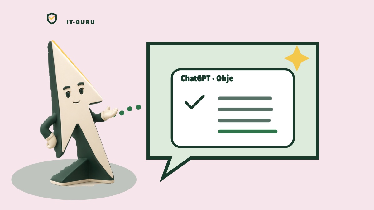 ChatGPT selittää asioita kärsivällisesti
