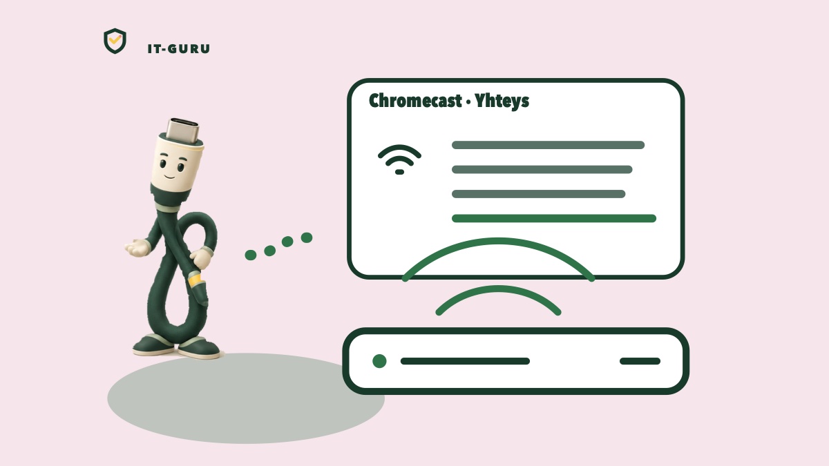 Yhdistä Chromecast Wi-Fiin