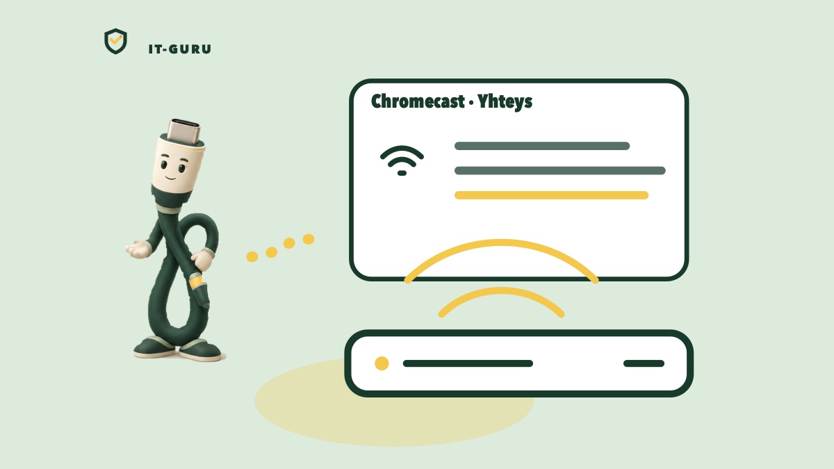 Tarkista Chromecast Wi-Fi-yhteys