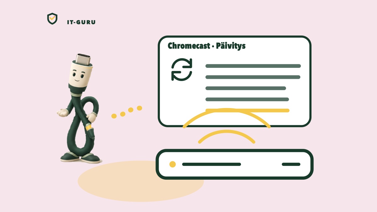 Päivitä Chromecast