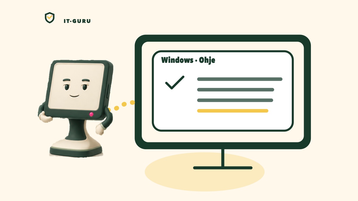 Euro merkki (€) Windowsilla
