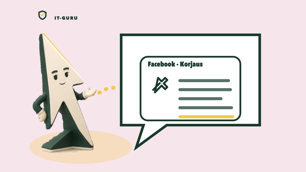 Facebook kirjautumisongelma