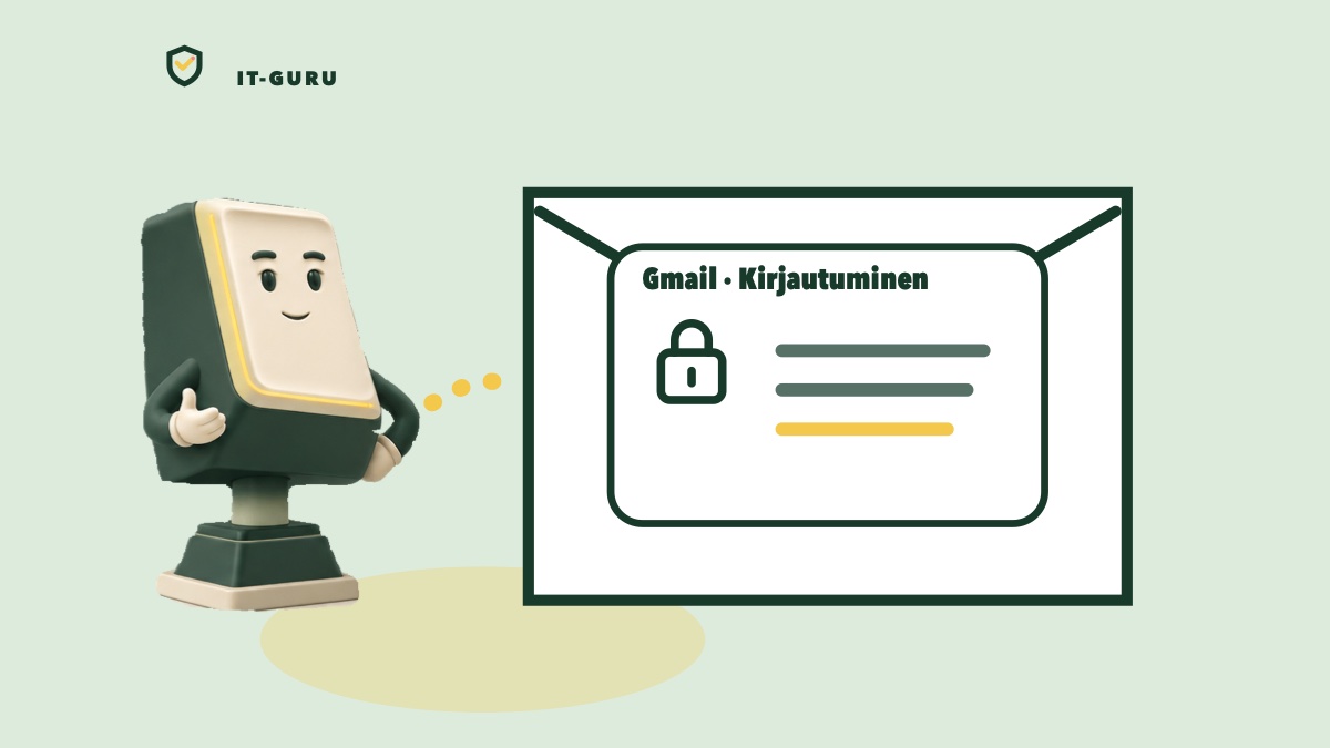 Gmail salasana unohtunut