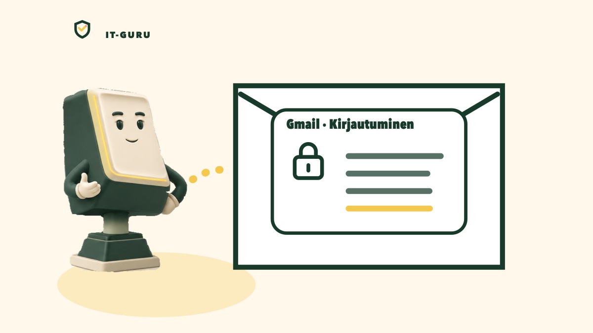 Luo uusi Gmail salasana