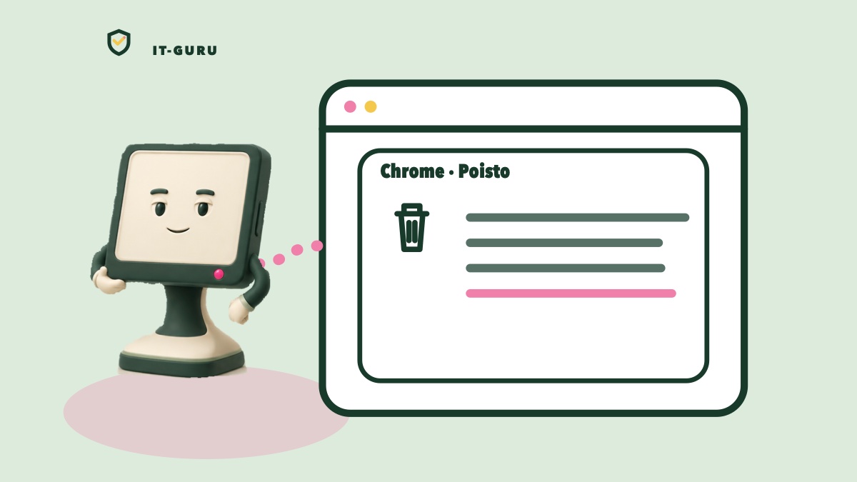 Poista Chrome-hakuhistoria