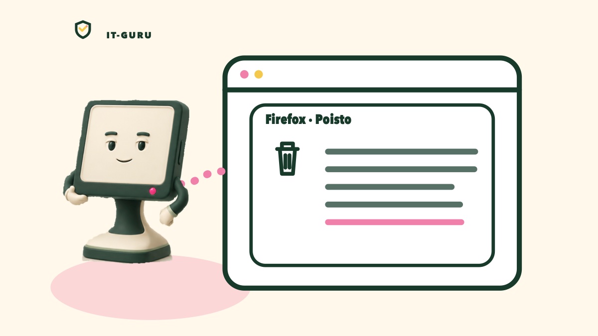 Poista Firefox-hakuhistoria