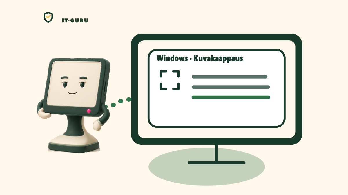 Kuvakaappaus Windowsissa