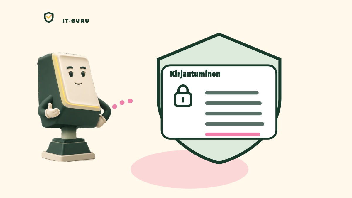 Kirjaudu sisään ja ota VPN käyttöön