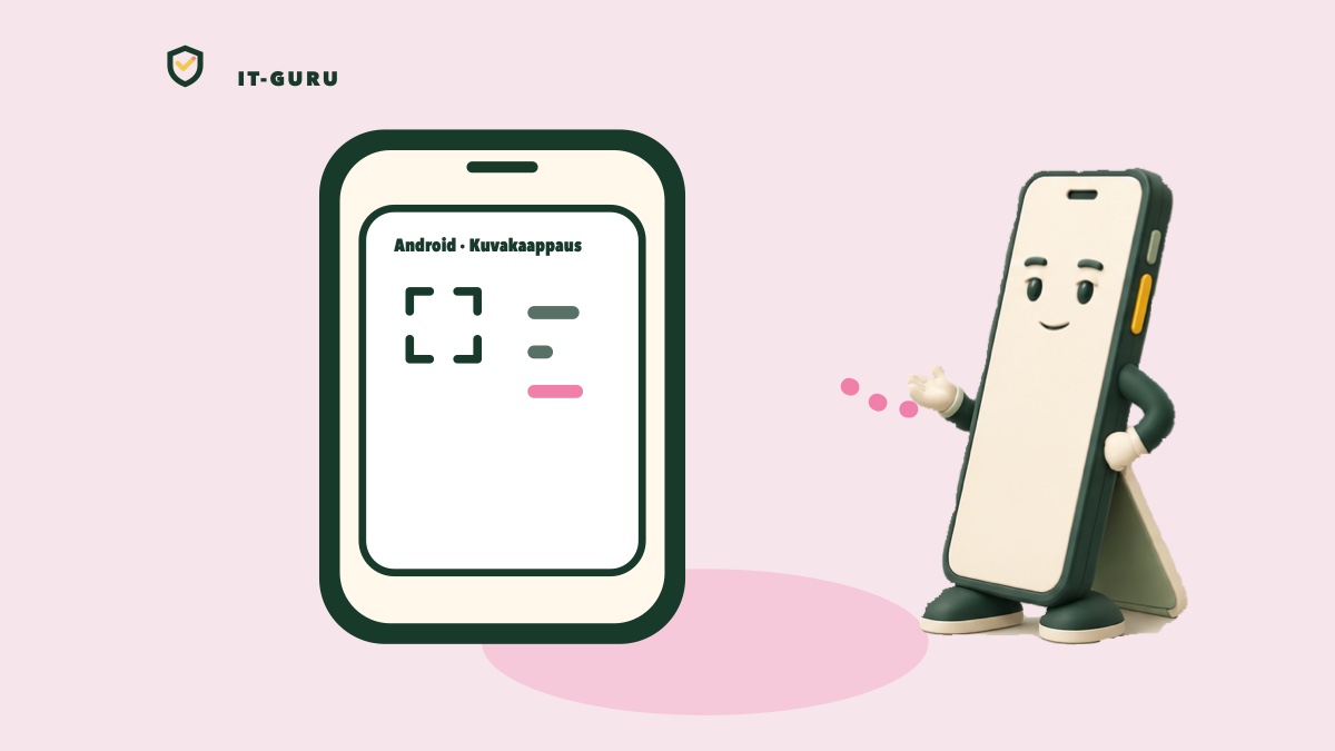Käytä kuvankaappaus-työkalua Androidilla
