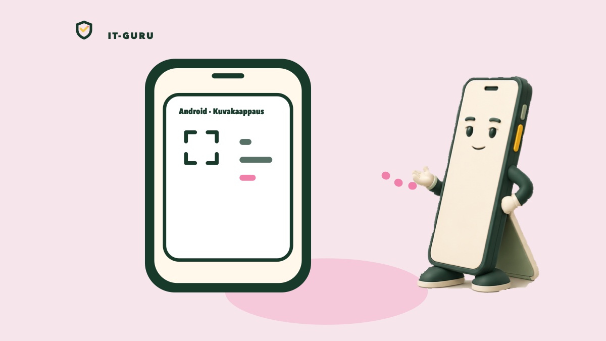 Muokkaa kuvankaappausta Androidilla