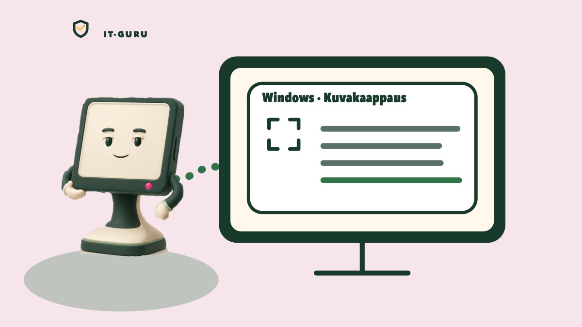 Miten otetaan kuvakaappaus tietokoneella ja puhelimella