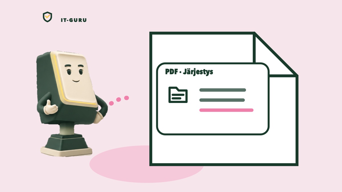 Muokkaa PDF-tiedostoa Wordissa