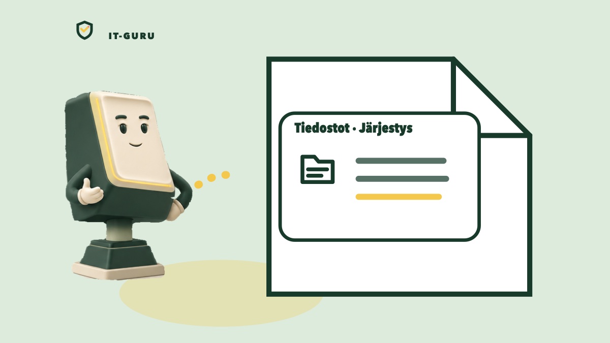 Tiedostojen tallentaminen pilvipalveluun