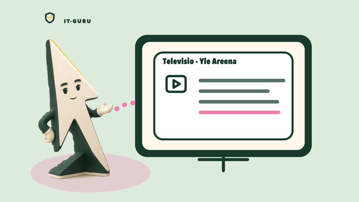 Yle Areena tietokoneella