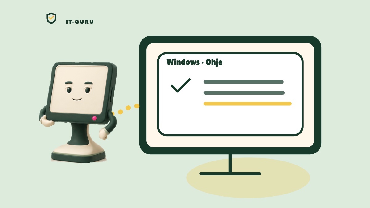 Ulkoisen näytön liittäminen Windows-tietokoneeseen