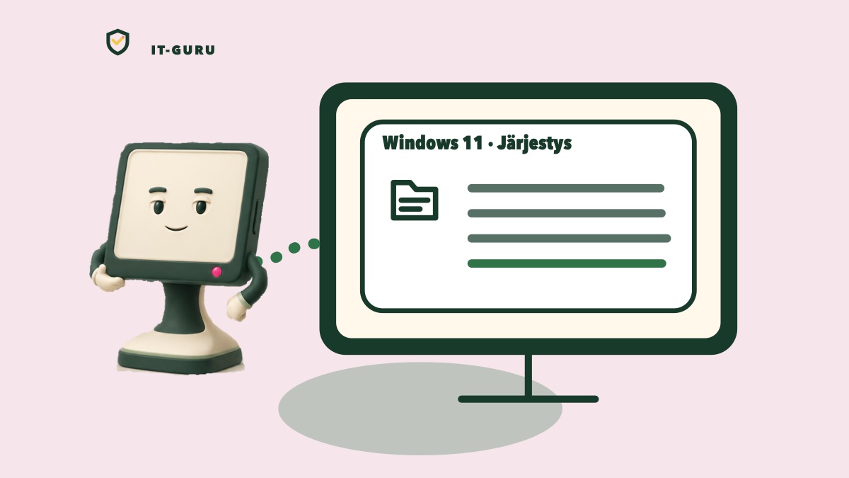 Vapauta tallennustilaa Windows 11:lle