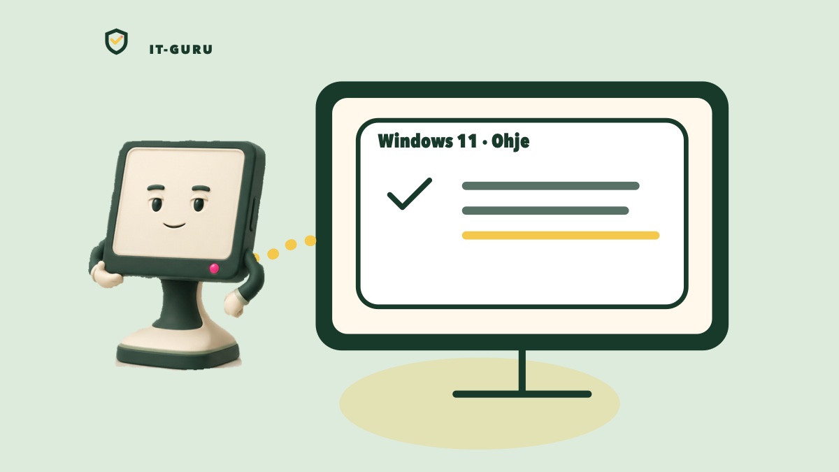 Windows 11 vaatimukset