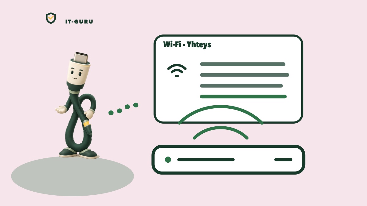 Useita laitteita WLAN-verkossa