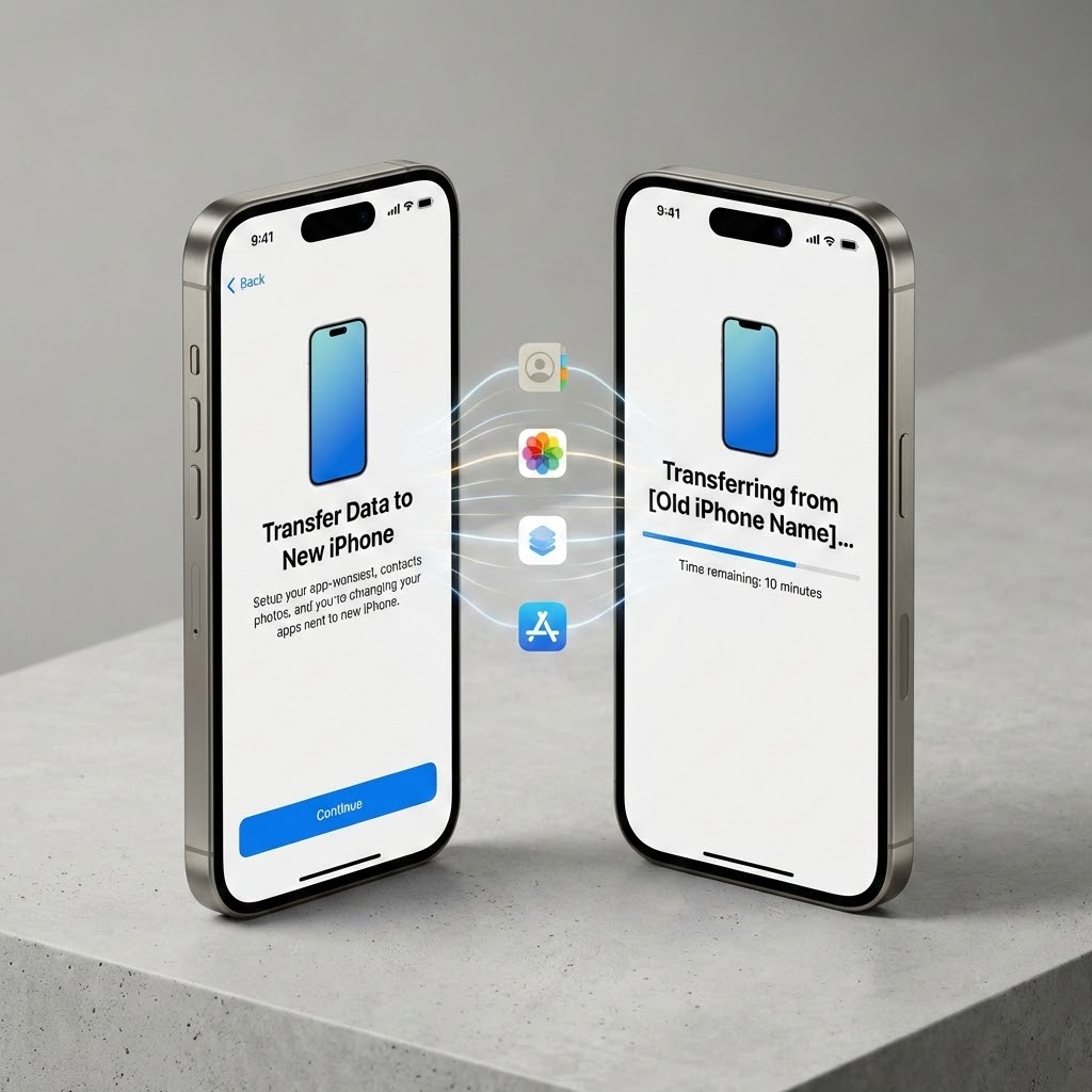 Androidista iPhoneen siirtyminen