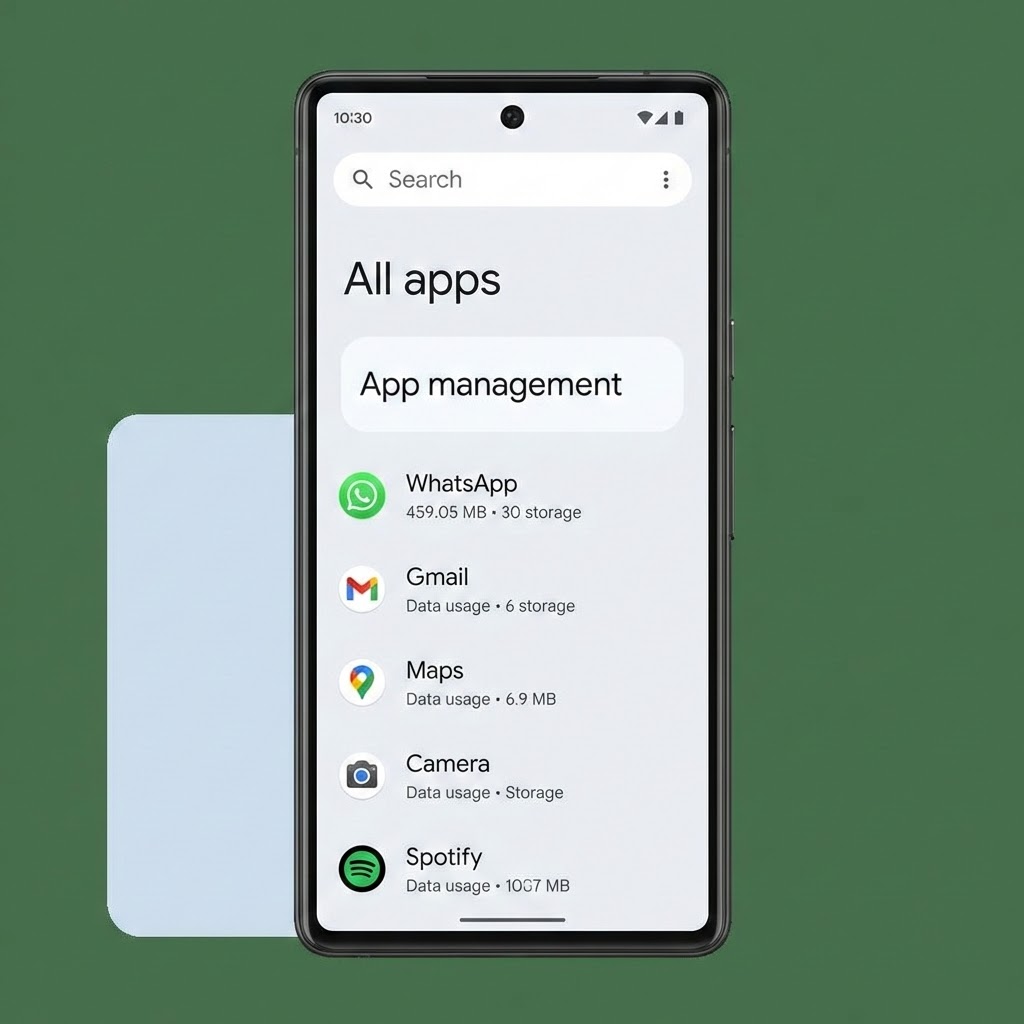 Hallitse sovelluksia Androidissa
