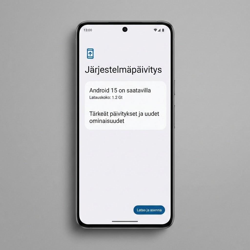 Päivitä Android ja sovellukset