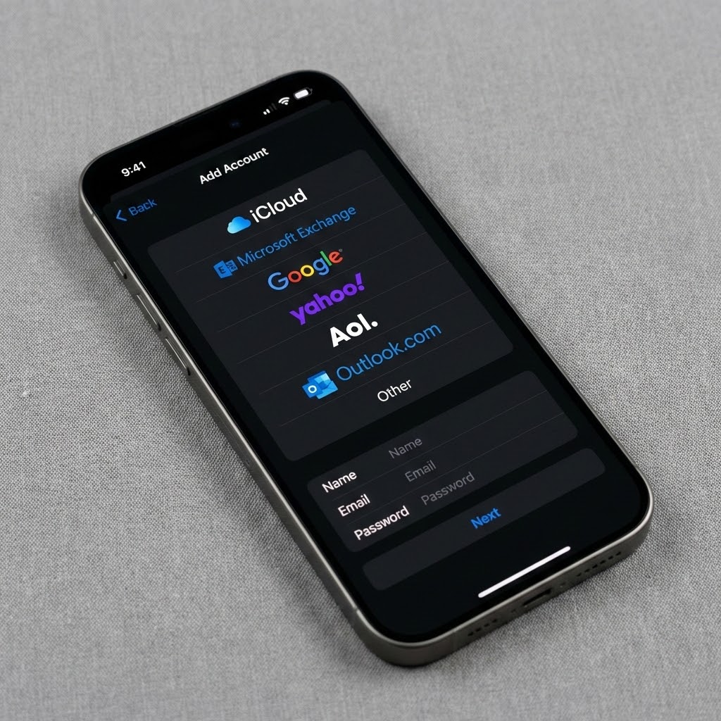 Luo Apple Mail -tili