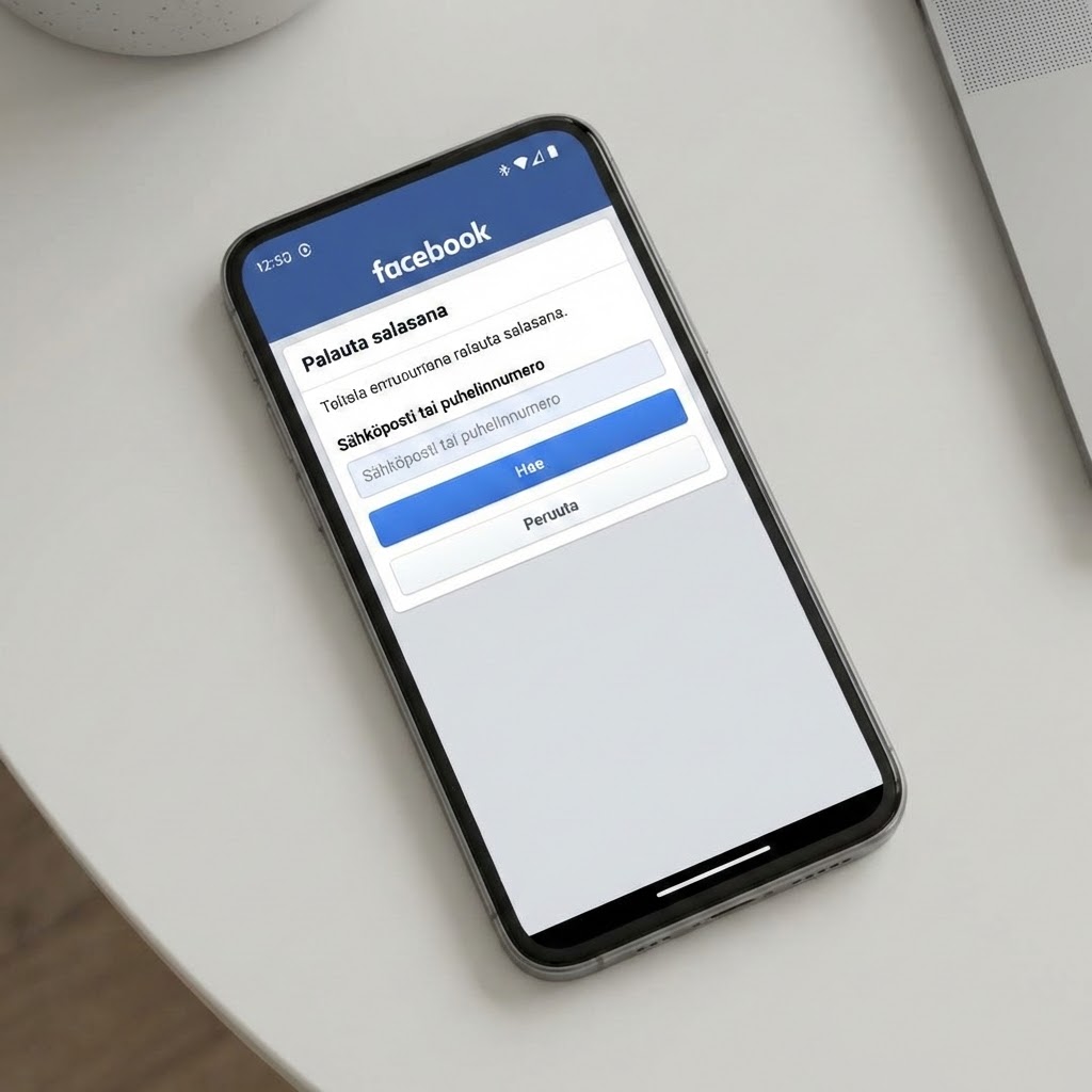 Tarkista Facebook salasana