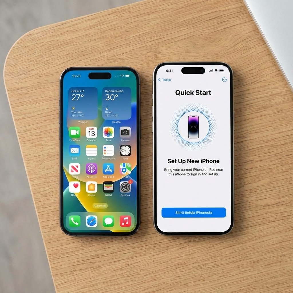 Quick Start -ominaisuus